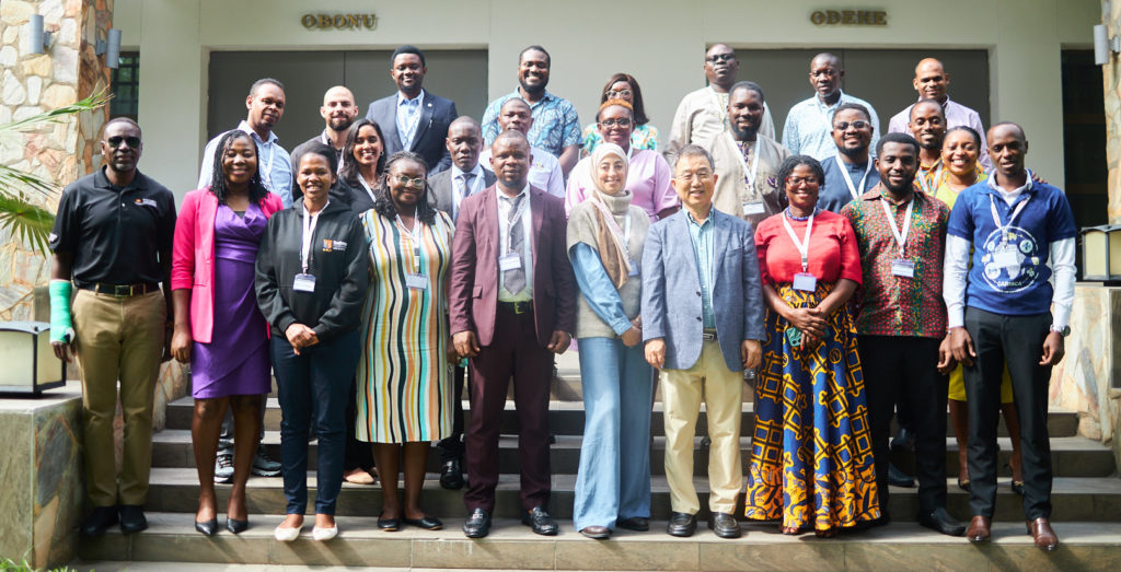 Participants in the Africa Supply Network Research Accelerator meeting